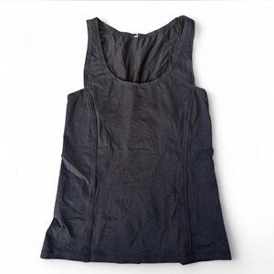 lululemon athletica Black Scoop Neck Athletic Tank